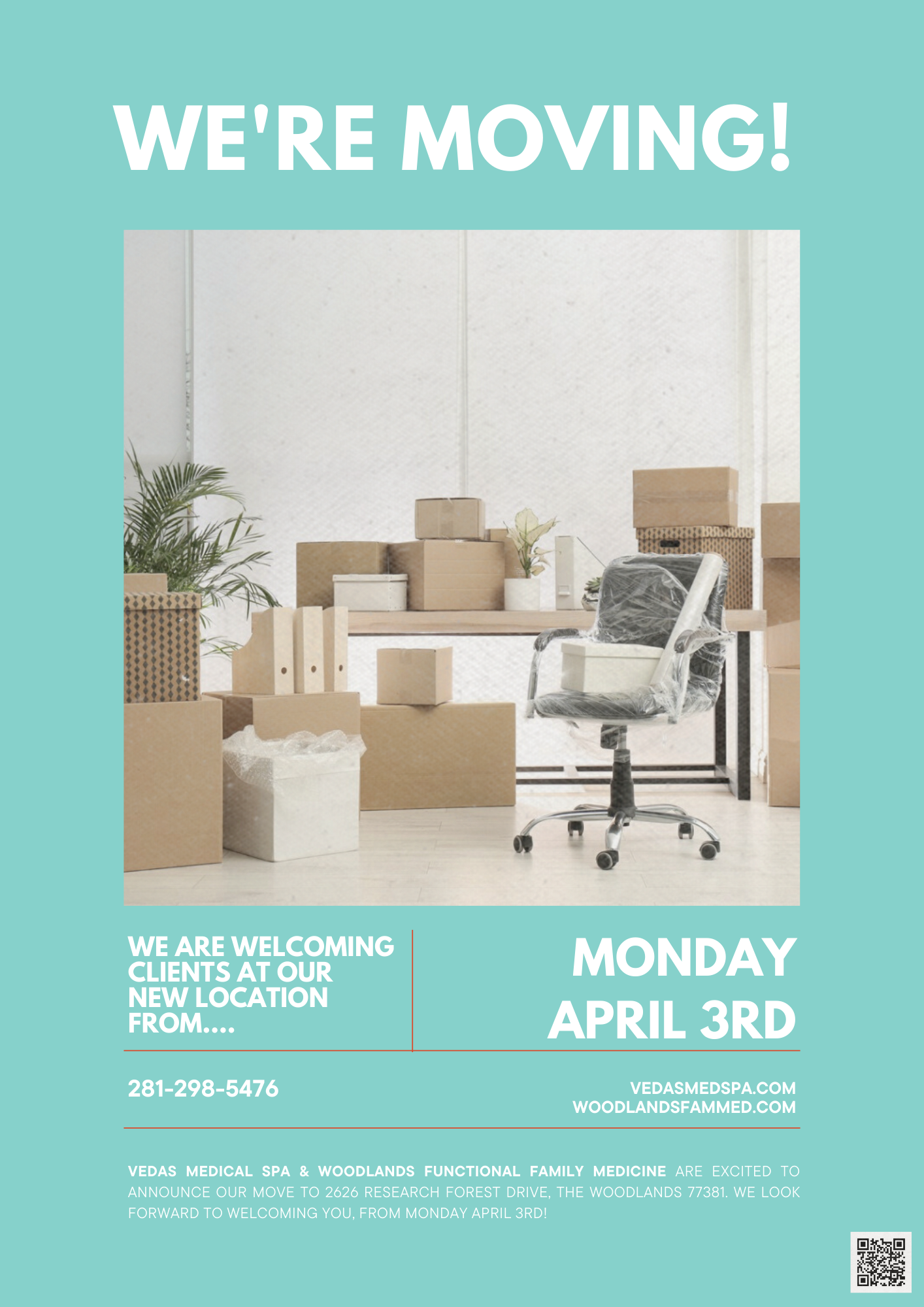Move: Dr Nangrani welcomes you from April 3rd